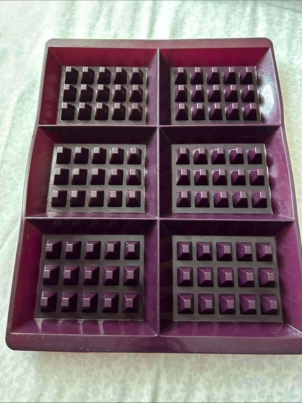 Epicure Silicone Waffle Maker Mold Tray
